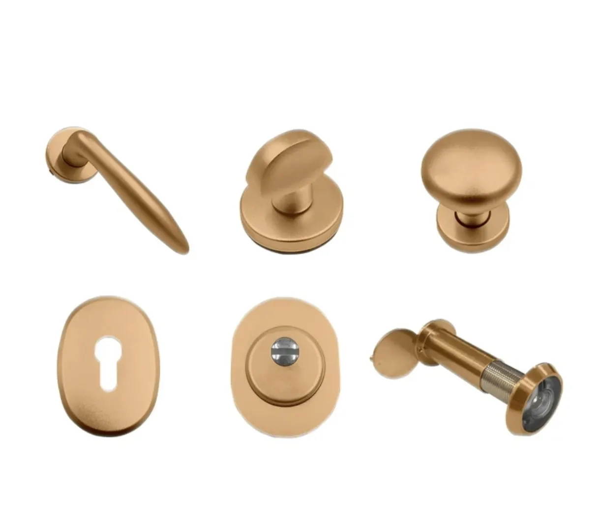 Herrajes color Bronce